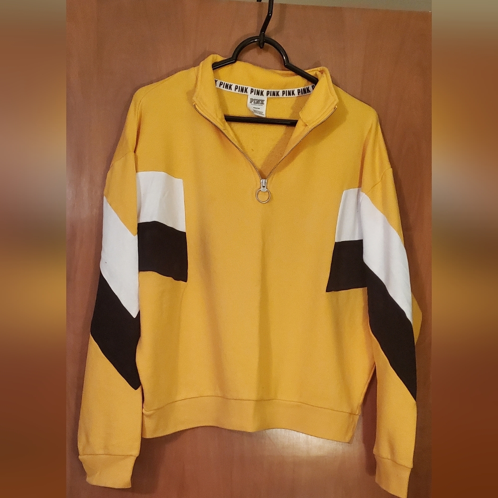 PINK 1/4 Victoria's Secret Zip Up